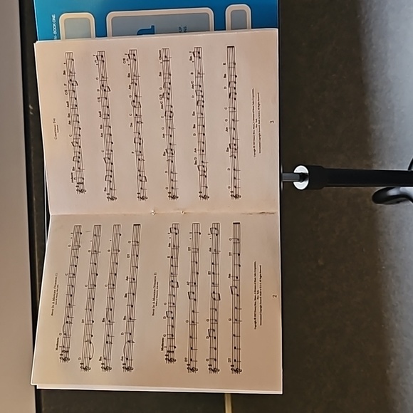 American Girl Music Stand and violin books - Picture 2 of 4